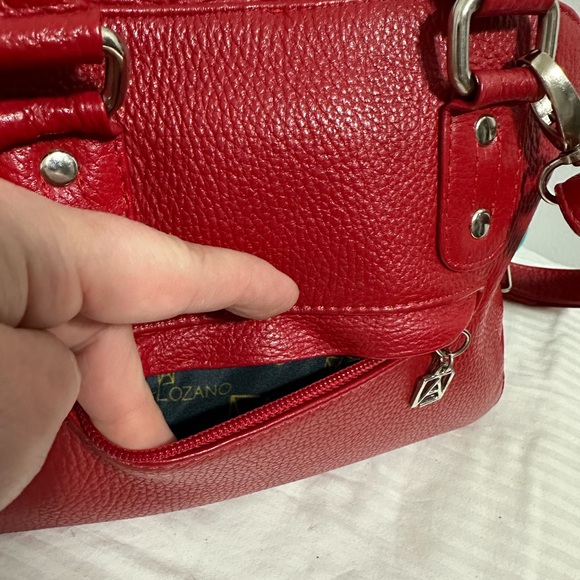 Angel Lozano Angelozano Leather bag and Handcrafted Bag Purse Crossbody. - Picture 5 of 15